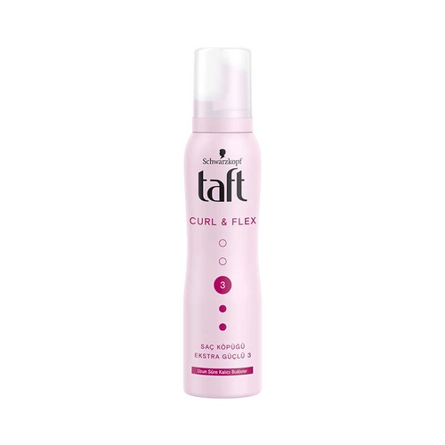 Taft Curl Extra Saç Köpüğü 150 Ml