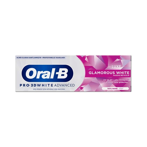 Oral-B Pro 3D White Advanced Diş Macunu 75 Ml