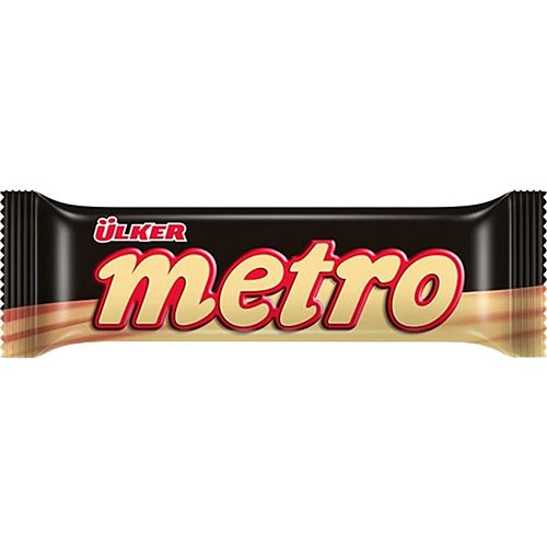 Ülker Metro Nugalı Çikolata Bar 36 Gr