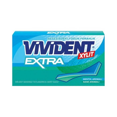 Vivident Fresh Time Nane Aromalı Sakız 26 Gr