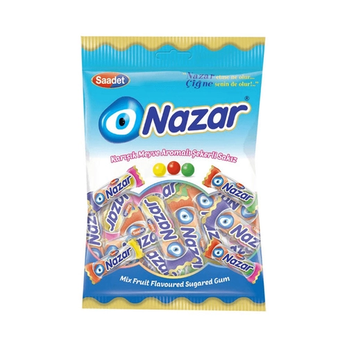 Nazar Şekerli Top Sakız 80 Gr