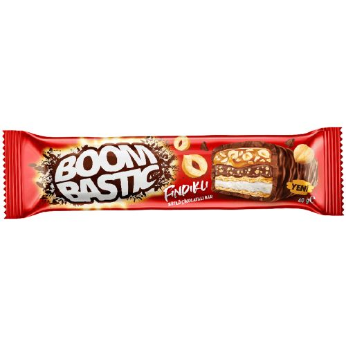 Boombastic Fındıklı Çikolatalı Bar Gofret 40 Gr