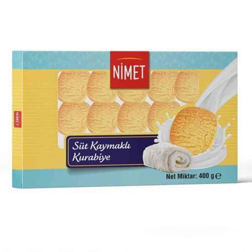 Nimet Süt Kaymaklı Kurabiye 400 Gr