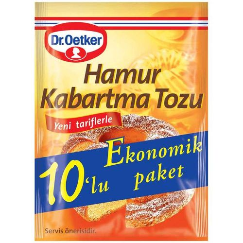 Dr. Oetker Hamur Kabartma Tozu 10x10 Gr