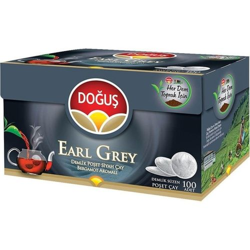 Doğuş Earl Grey Demlik Poşet Çay 100 Adet