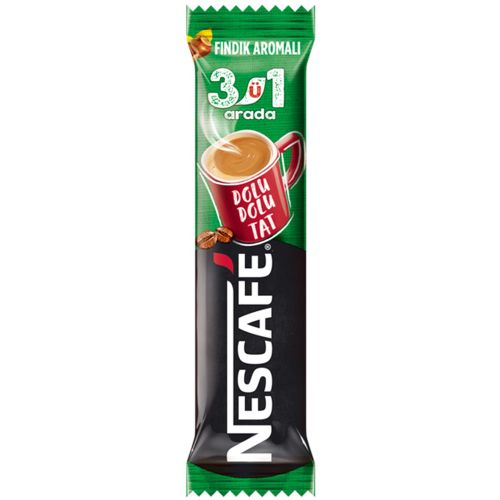 Nescafé 3'ü 1 Arada Fındıklı Kahve 136 Gr