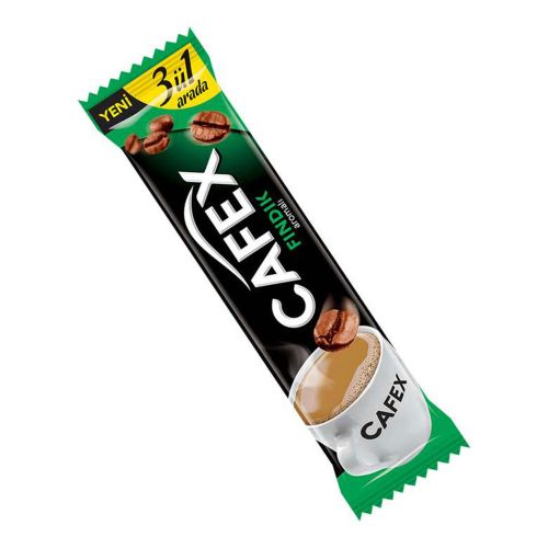 Cafex Instant 3'ü 1 Arada Fındıklı Kahve 18 Gr