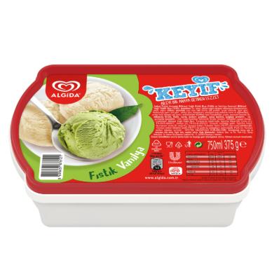 Algida Keyif Fıstık Vanilya 750 Ml