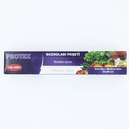 Protex 24x38 cm Buzdolabı Poşeti 100 Adet