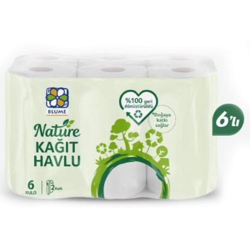 Blume Nature Kağıt Havlu 6 Adet
