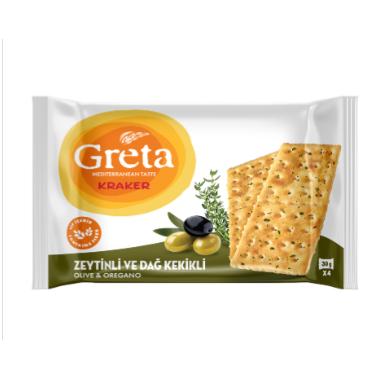 Greta Zeytinli Kekikli Kraker 120 Gr