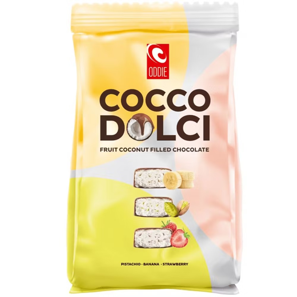 Coco Dolci Hindistan Cevizi Kaplı Mini Çikolata Bar 200 Gr