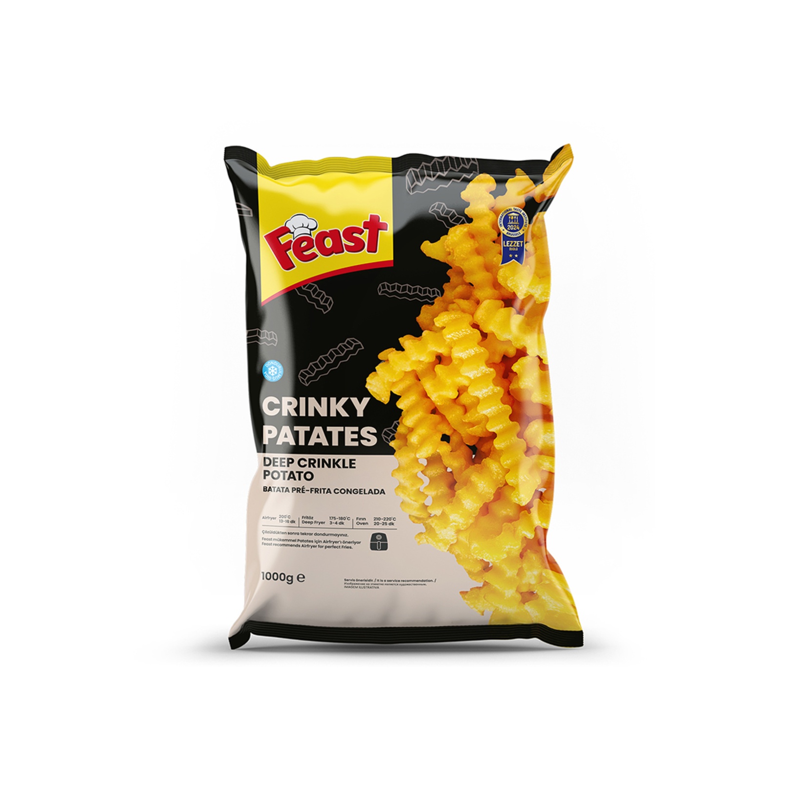 Feast Crinky Patates 1 Kg
