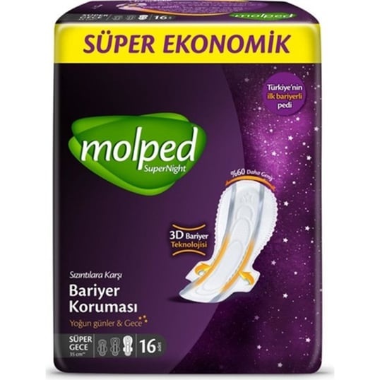Molped Ultra Gece Süper Ekonomik 16 Adet