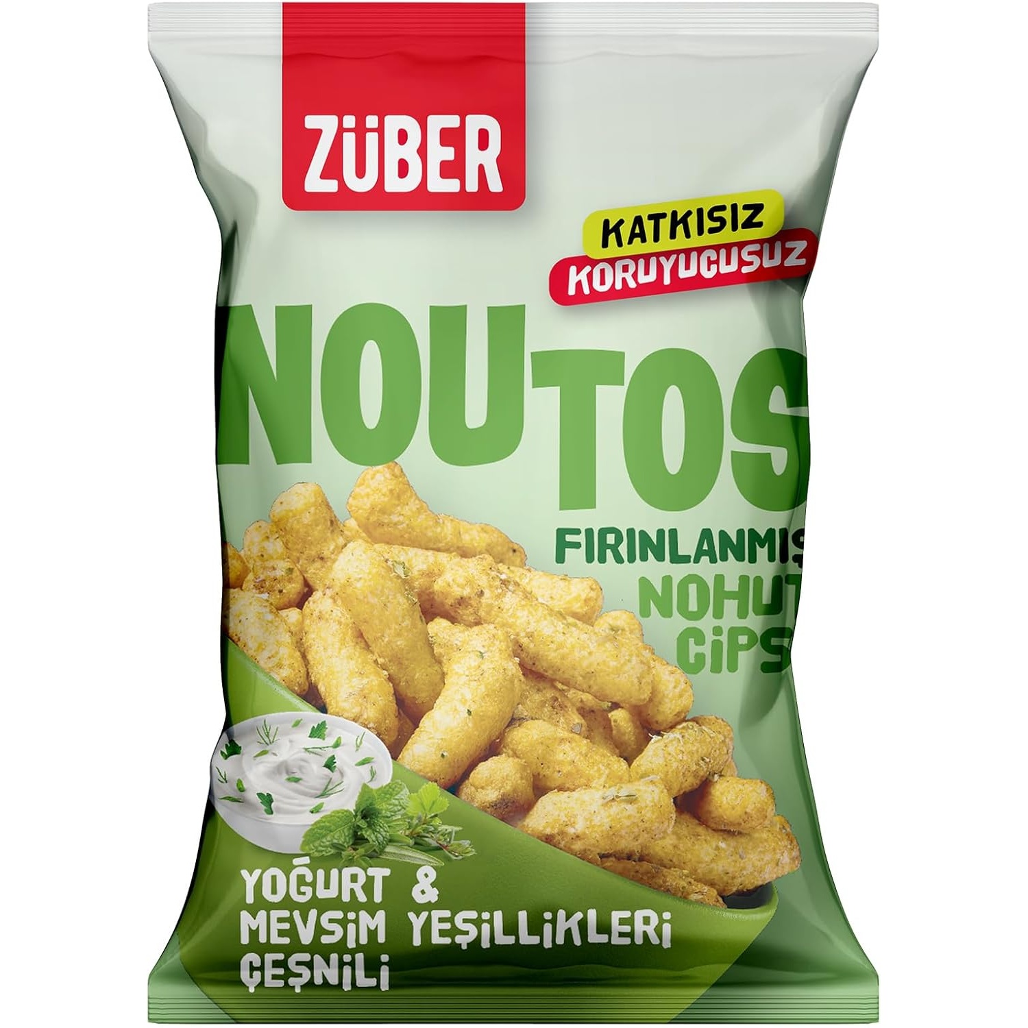 Noutos Yoğurt Mevsim Yeşillikli Nohut Cipsi 55 Gr