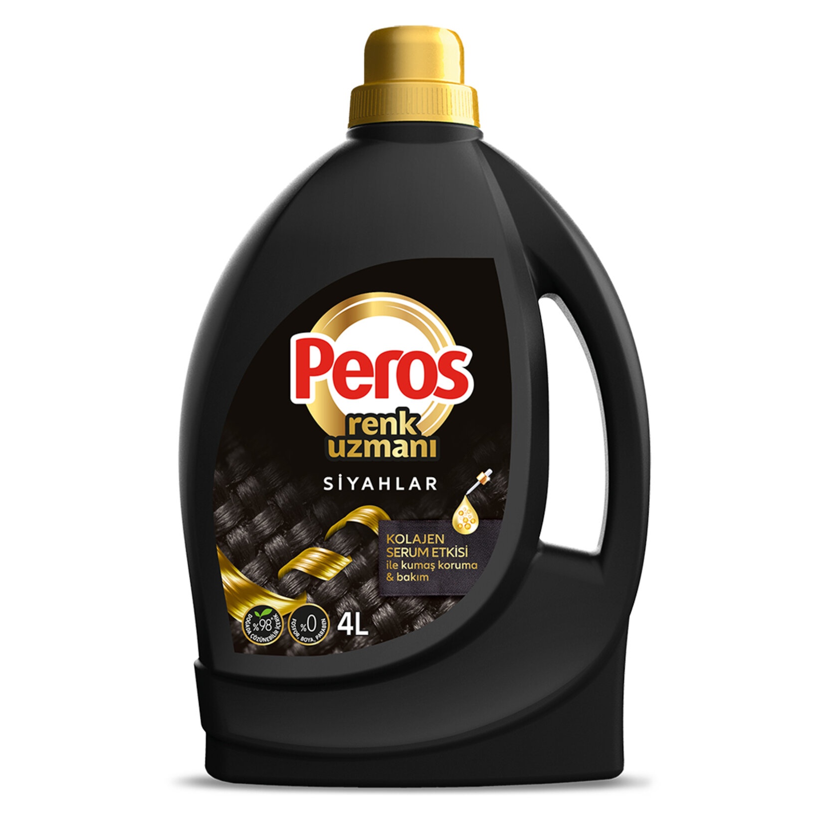 Peros Siyahlar İçin Sıvı Çamaşır Deterjanı 4 Lt