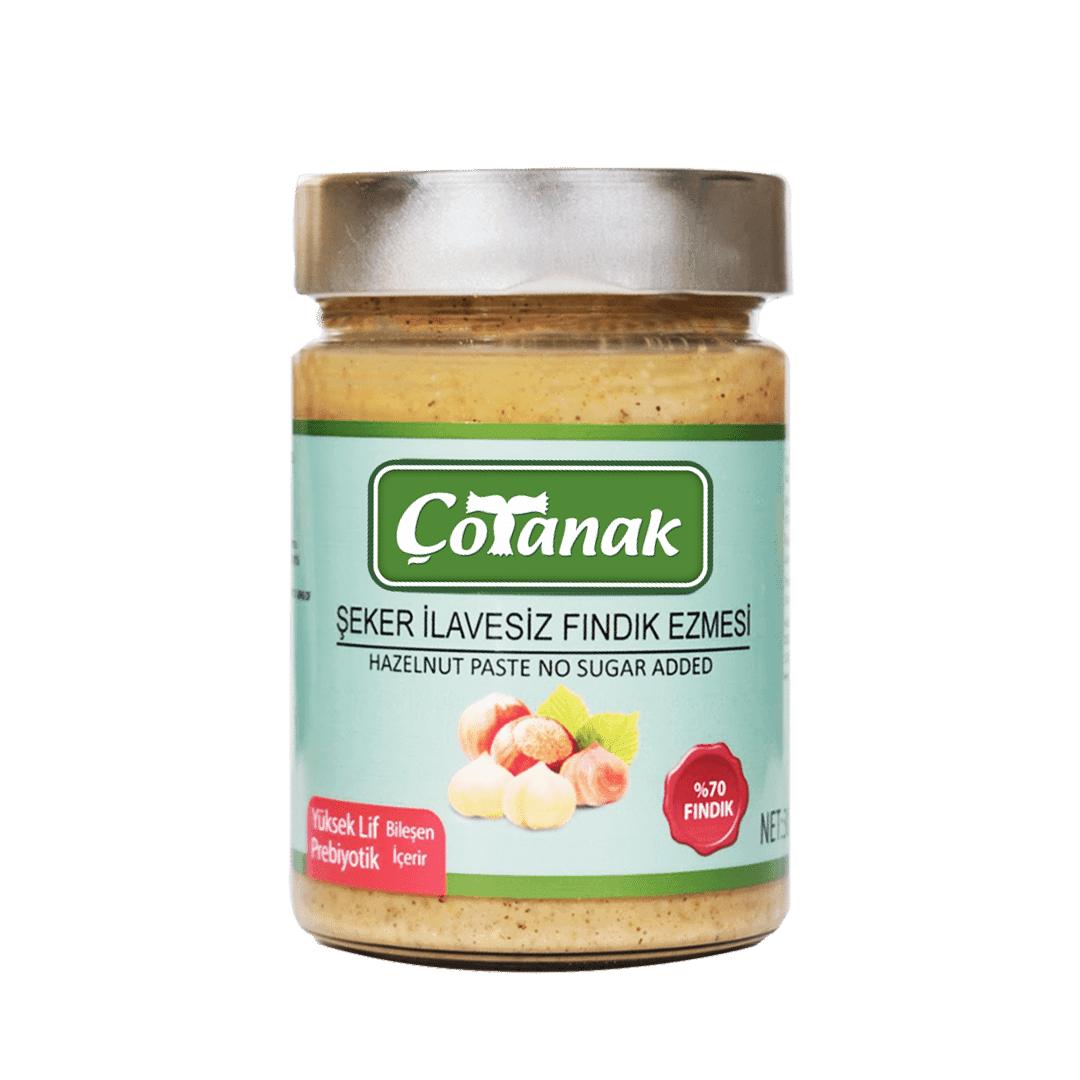 Çotanak Şeker İlavesiz %70 Fındık Ezmesi 1 Adet