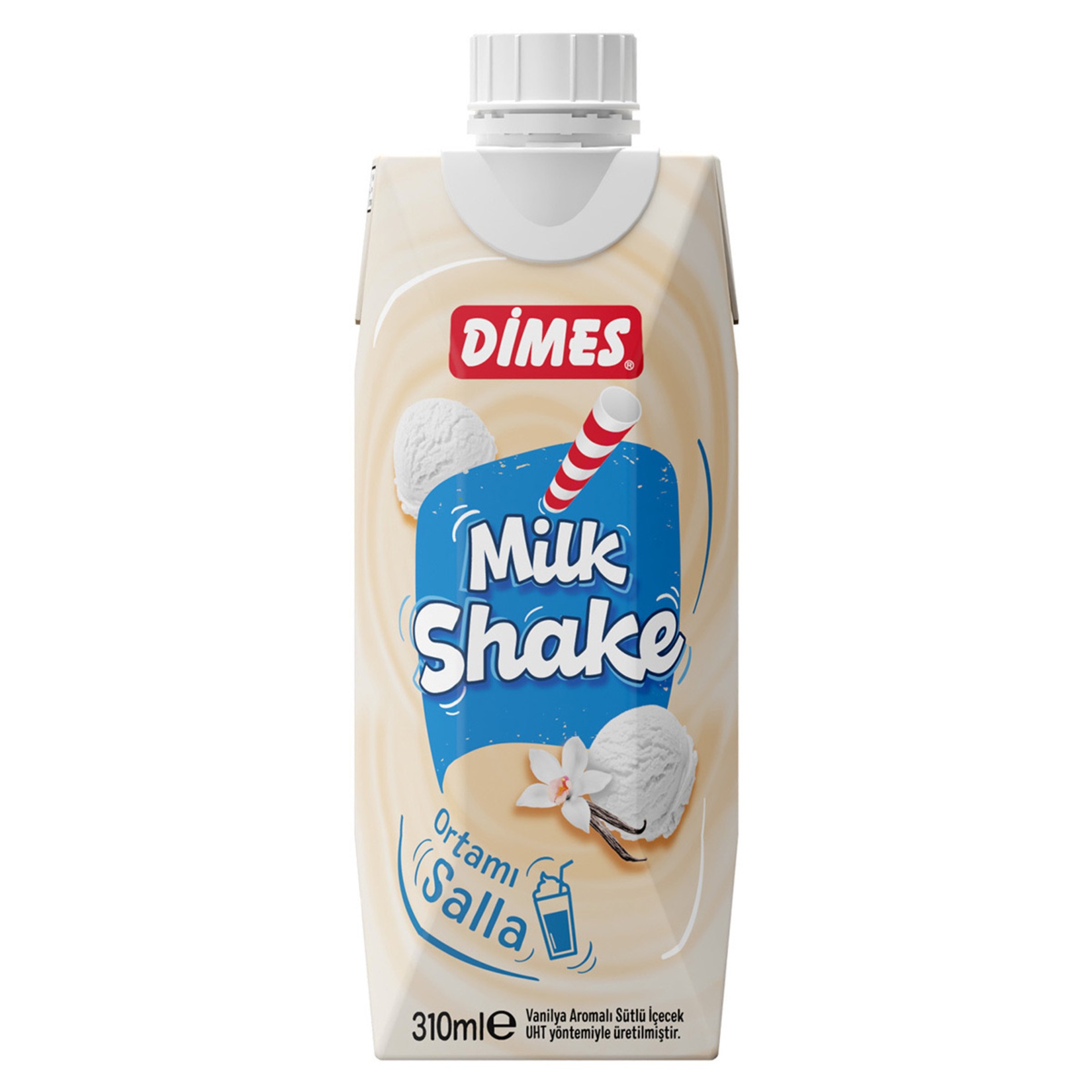 Dimes Vanilyalı Milkshake 310 Ml