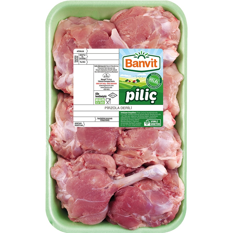 Banvit Dondurulmuş Piliç Pirzola 1 Kg
