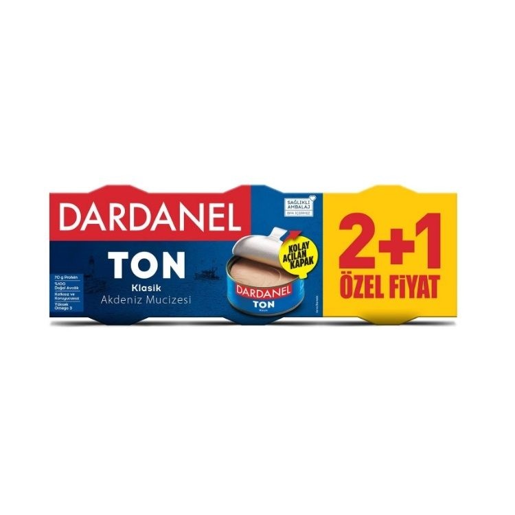 Dardanel Ton Balığı 3x140 Gr