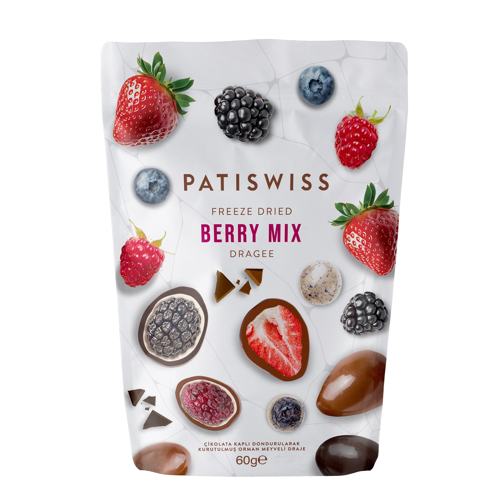 Patiswiss Orman Meyveleri Draje 60 Gr
