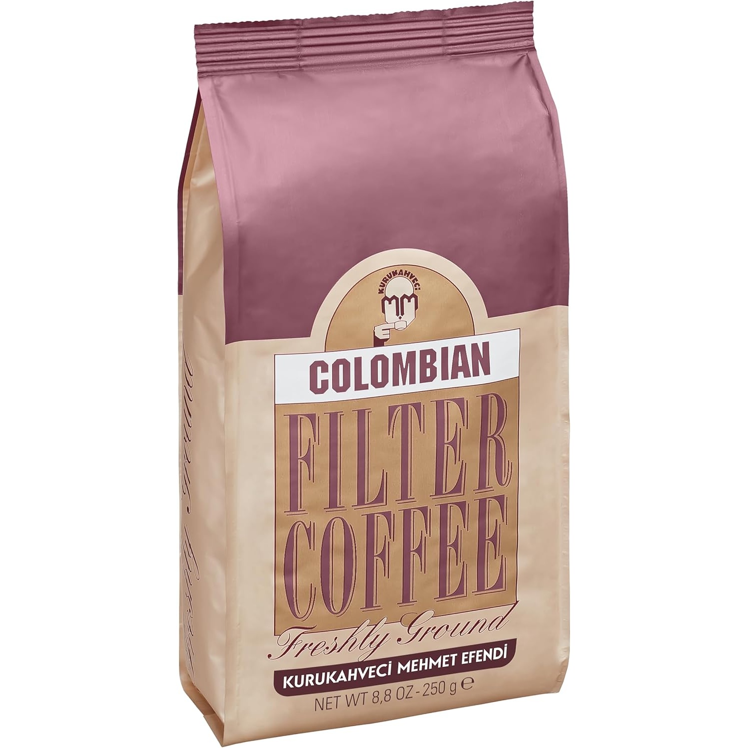 Kurukahveci Mehmet Efendi Colombian Filtre Kahve 250 Gr