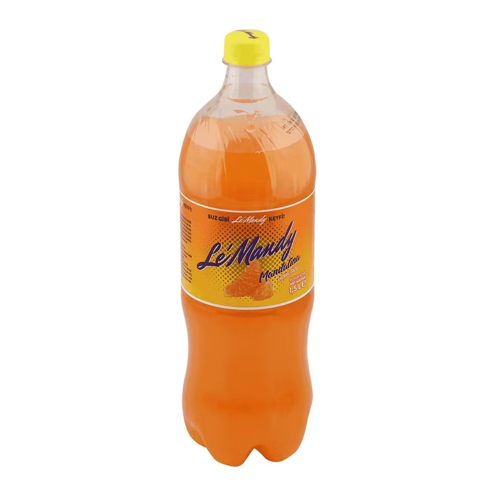 Le'mandy Mandalina Aromalı Gazlı İçecek 1.5 Lt