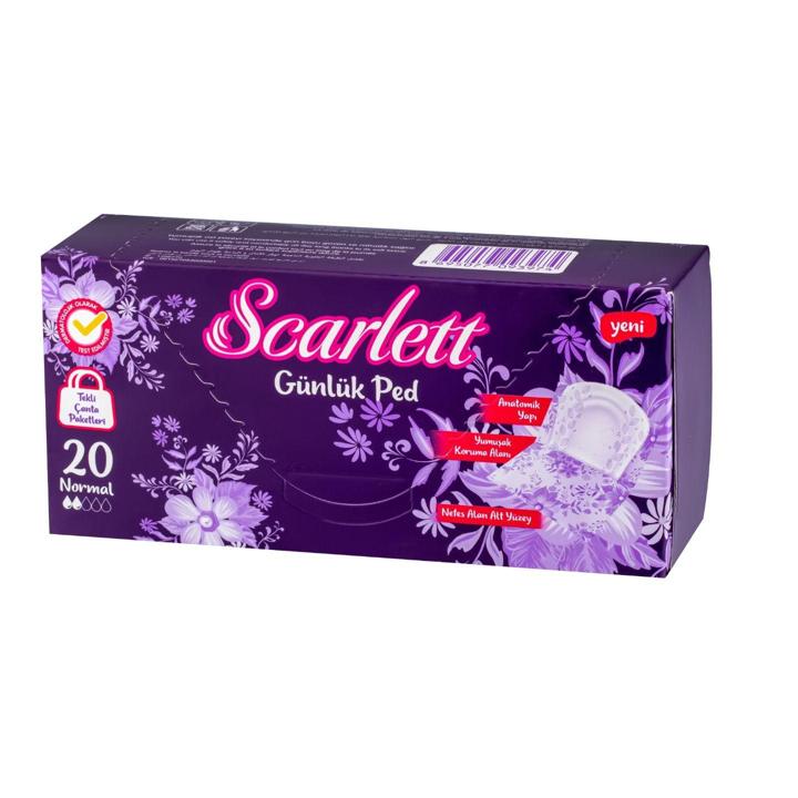 Scarlett Tek Sargılı Günlük Ped 20 Adet