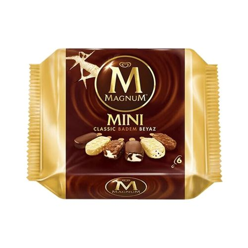 Magnum Mini Dondurma Klasik Badem Beyaz 330 Ml