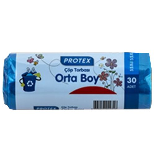 Çöp Torbası Orta Boy 30'lu Protex