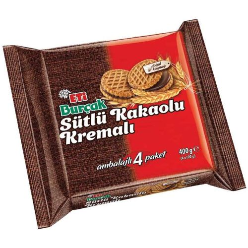 Eti Burçak Sütlü Kakao Kremalı 400 Gr