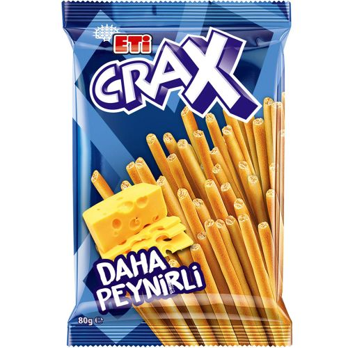 Eti Crax Baharatlı Peynirli Çubuk Kraker 80 Gr