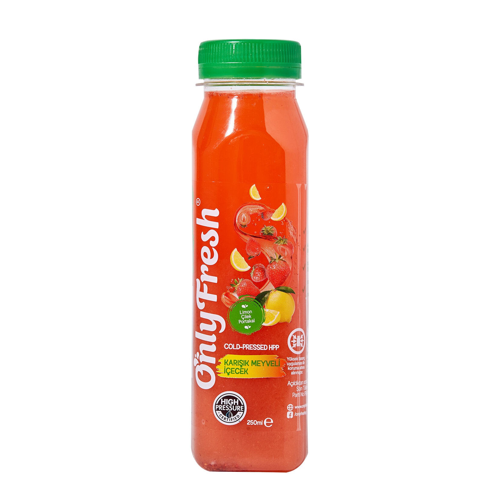 Onlyfresh Çilekli Limonata 250 Ml