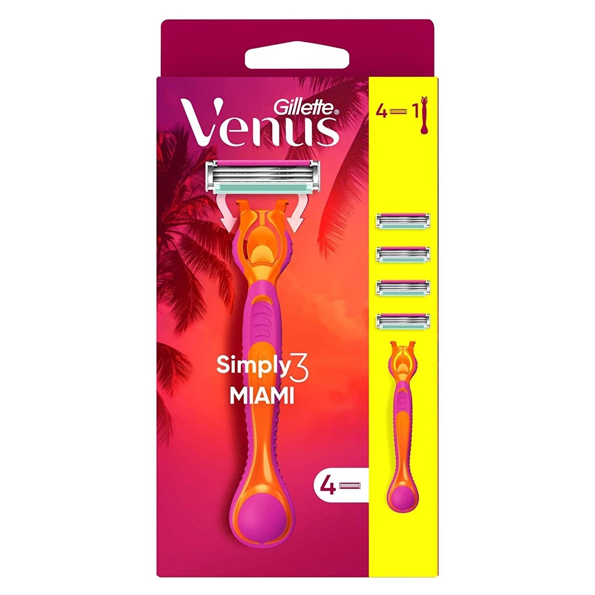 Gillette Venus Simply3 4 Adet