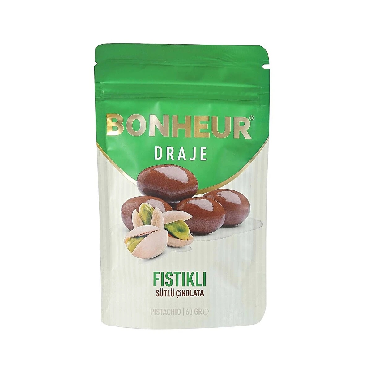 Bonheur Sütlü Fıstık Draje 60 Gr