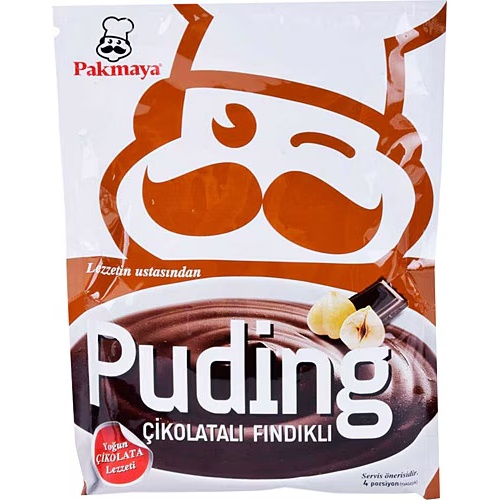 Pakmaya Çikolatalı Fındıklı Puding 118 Gr