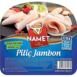 Namet Piliç Jambon 7/24 50 Gr