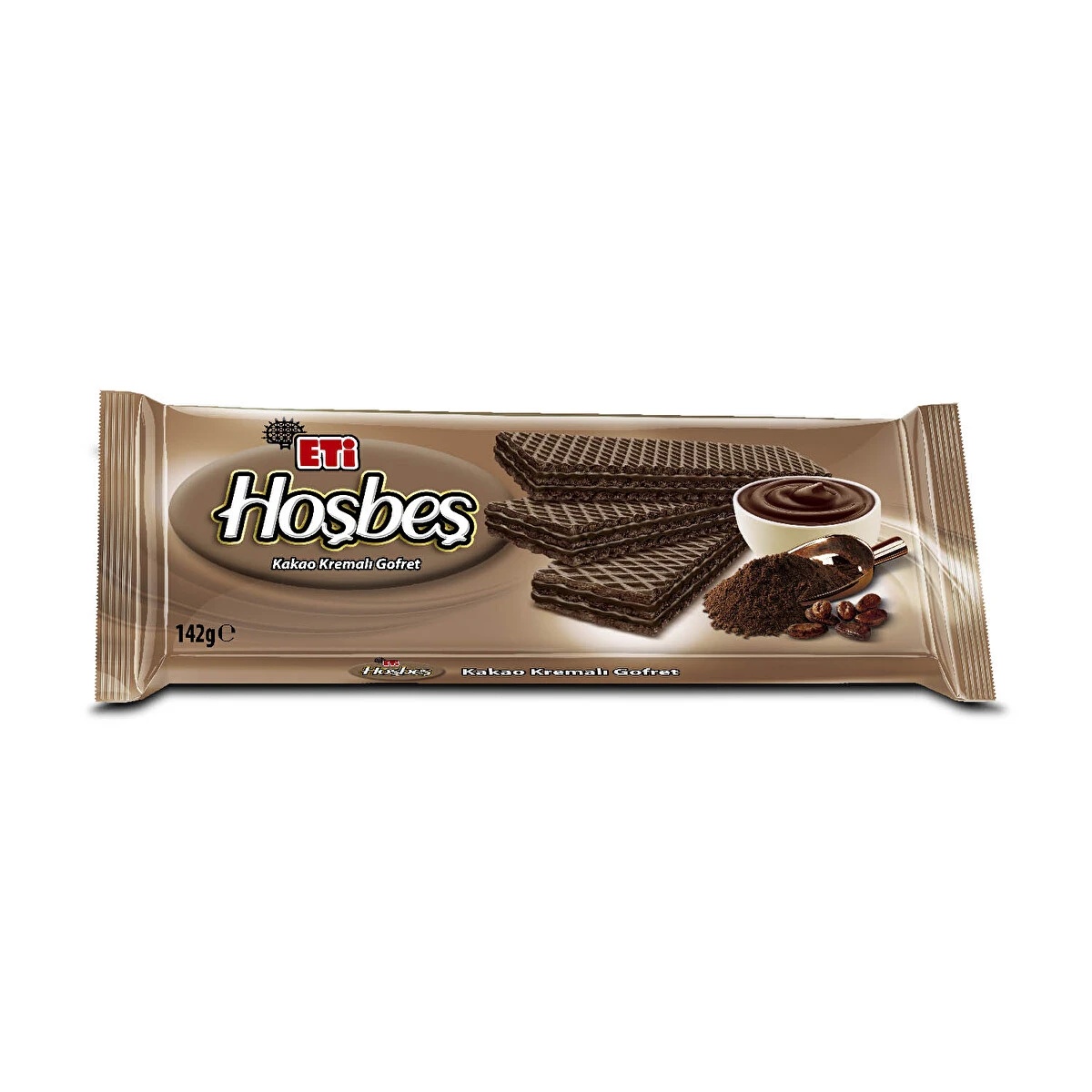 Eti Hoşbeş Kakao Kremalı Gofret 142 Gr