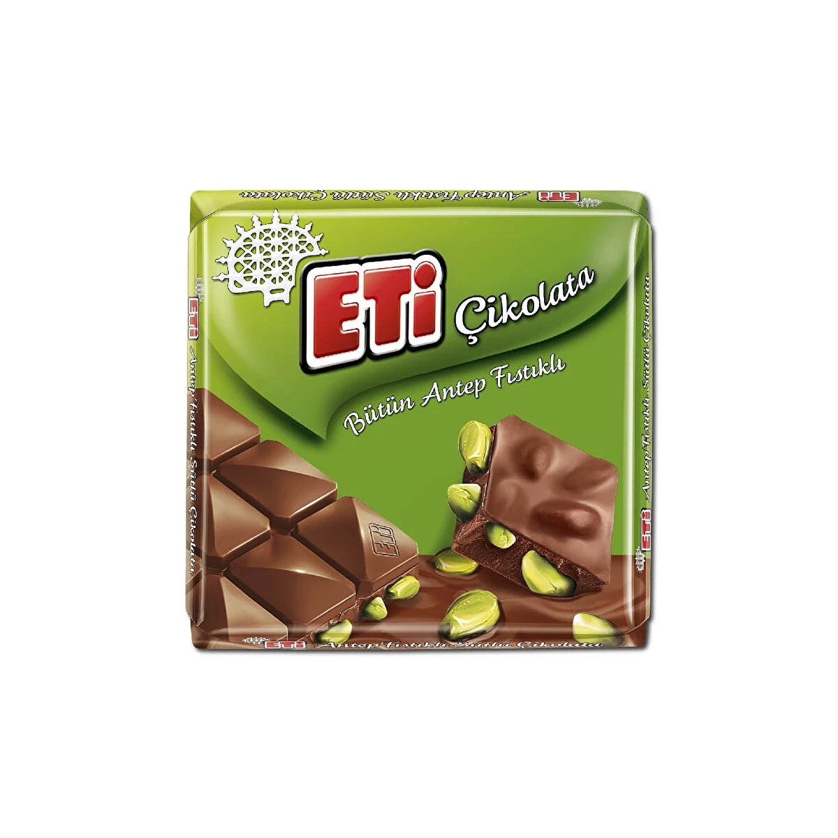 Eti Antep Fıstıklı Kare Çikolata 60 Gr