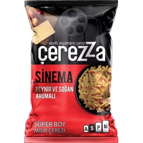 Çerezza Peynir ve Soğanlı Süper Boy 117 Gr