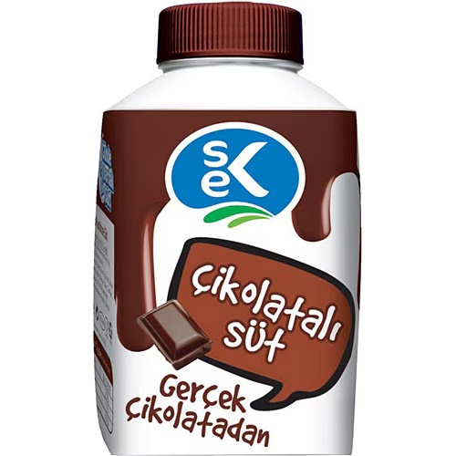 Sek Çikolatalı Pastörize Süt 200 Ml