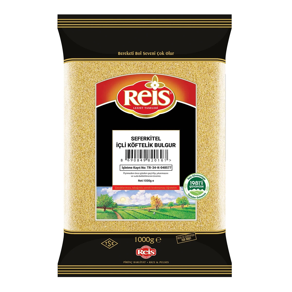 Reis İçli Köfte Bulguru 1 Kg