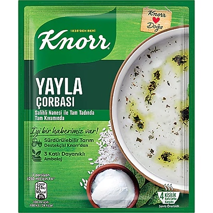 Knorr Yayla Çorbası 72 Gr