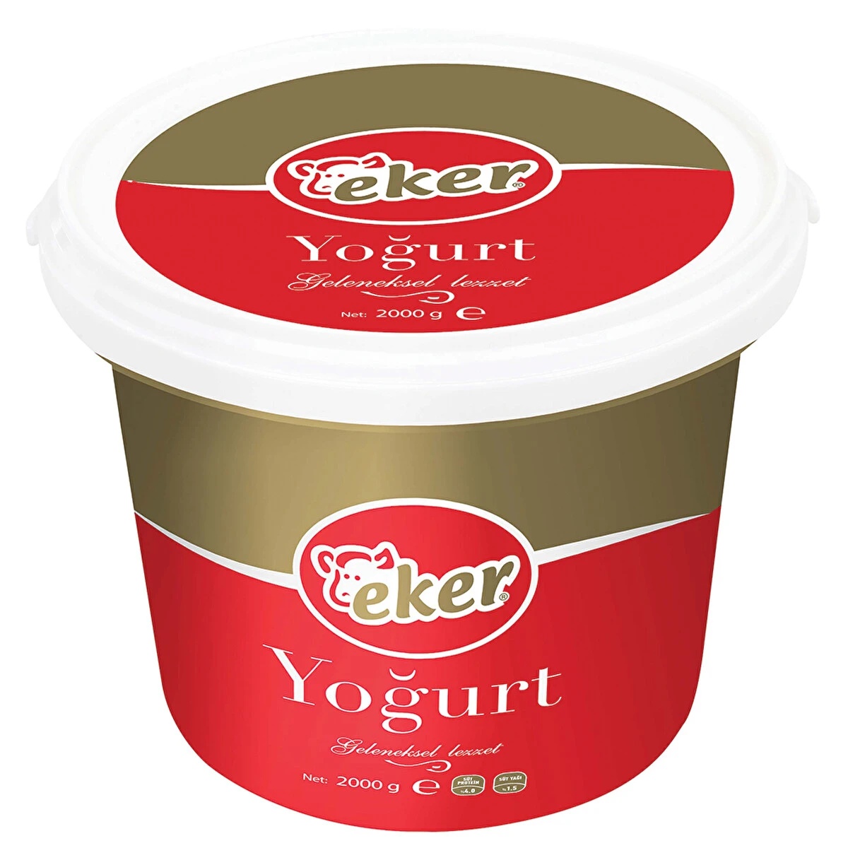Eker Kaymaksız Yoğurt 2 Kg