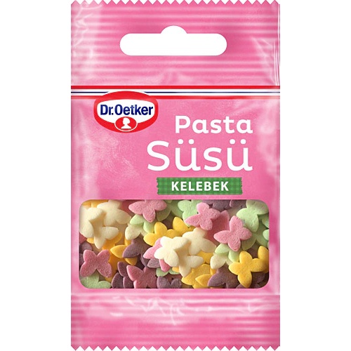 Dr. Oetker Kelebek Pasta Süsü 10 Gr