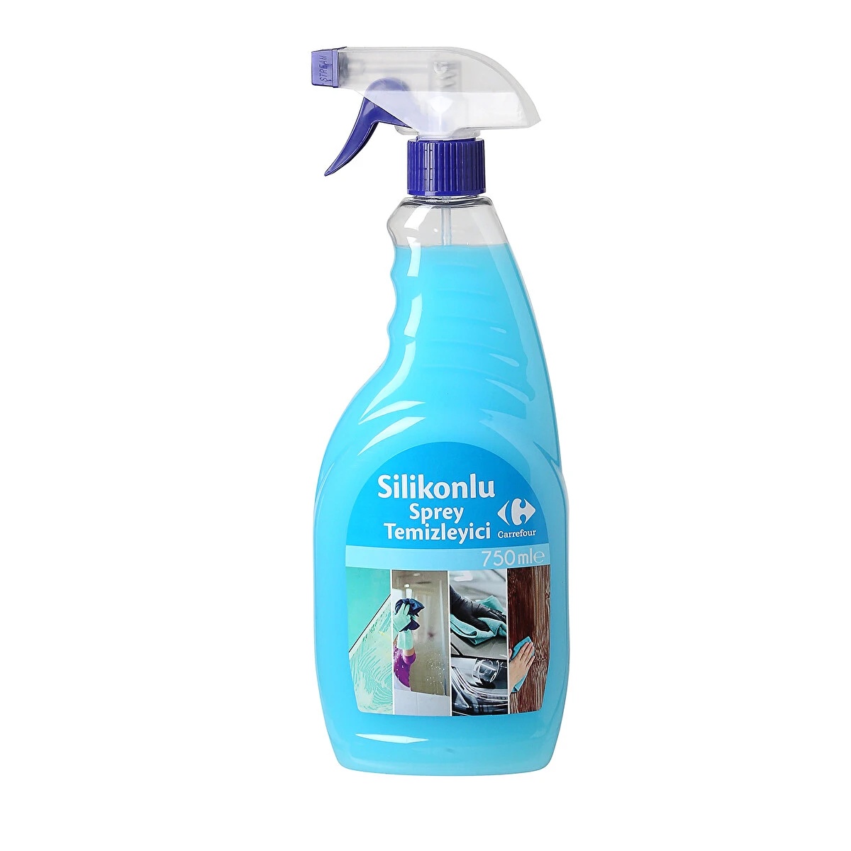 Carrefour Silikonlu Temizlik Spreyi 750 Ml