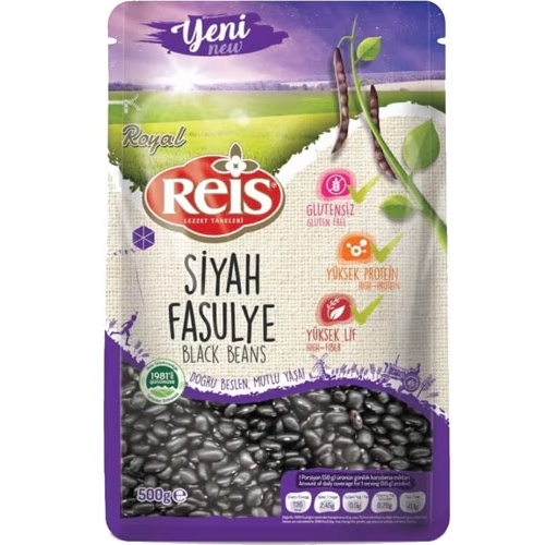 Reis Royal Siyah Fasulye 500 Gr