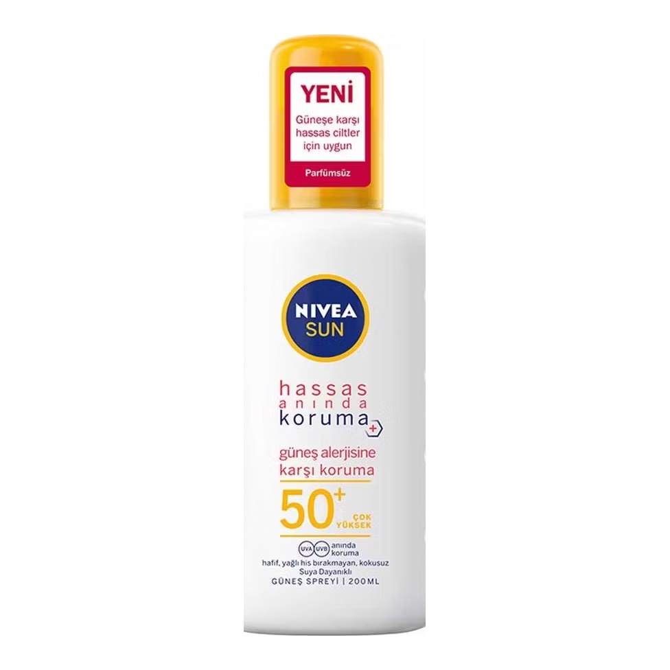 Nivea Sun Hassas Güneş Alerjisine Karşı Koruma Spf 50 200 Ml