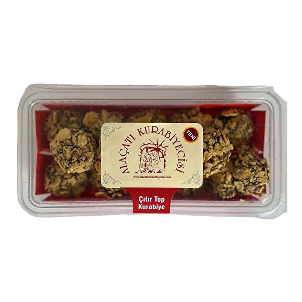 Alaçatı Kurabiyecisi Çıtır Top Kurabiye 180 Gr