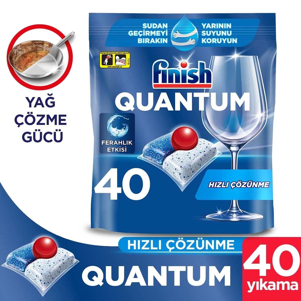 Finish Quantum Max 40 Adet